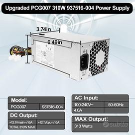 Alimentatore ATX 310 W originale HP