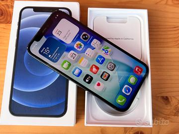 🍎 Apple iPhone 12 128GB Nero ✅ Cond. OTTIME