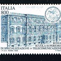 Francobollo Scuola Superiore Telecomunicazioni