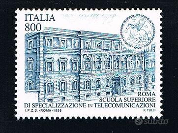Francobollo Scuola Superiore Telecomunicazioni