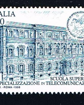 Francobollo Scuola Superiore Telecomunicazioni