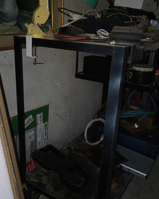 carrello porta attrezzi officina banco su ruote