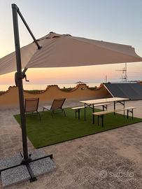 Capaci sul mare con terrazza - fino a 10 persone