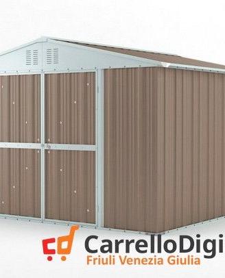 Box struttura lamiera Acciaio 327x307 tortora