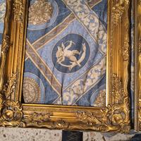 Coppia di Preziose Cornice Barocche Dorate – Intag