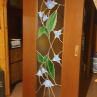 Porta scorrevole vetro piombo