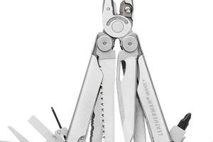 Leatherman Wave+ Multiutensile - Utensile in Accia