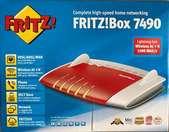 Modem/router Fritz!Box 7490