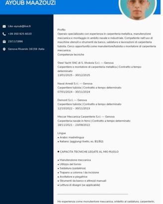 carpenterie/ferro e montatore tubista a disegno