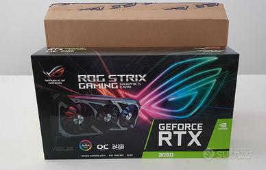 ASUS ROG STRIX 3090 OC – Gaming / AI Workstation