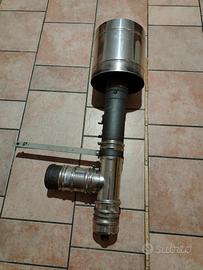 tubo taglia aria da esterno per stufe
