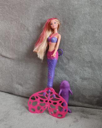 Barbie Sirena bolle di sapone (Mattel) + delfino