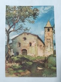 Cartolina SIRMIONE La Chiesetta di S. Pietro