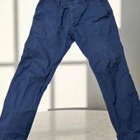 Pantalone in cotone RAR colore azzurro taglia 48