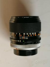 Obiettivo Canon FD 100 mm