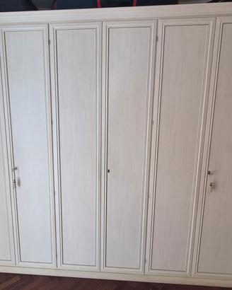 Armadio in Legno a 6 ante