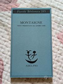 Montaigne - Testi presentati da André Gide