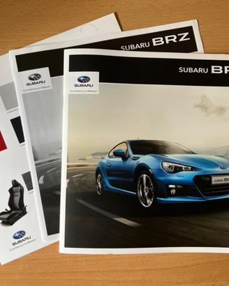 Subaru BRZ catalogo brochure originale rara