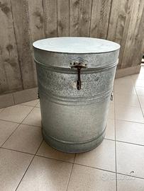 Pattumiera zincata Maison du Monde