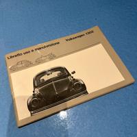 Libretto uso e manutenzione Volkswagen 1302