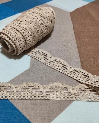 Lotto Bordure in Pizzo Crochet - Varie Altezze (10