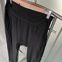 Pantalone donna nero 100% seta tg 40 Pinko