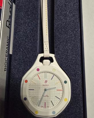 Audemars Piguet x Swatch - Huit Blanc Royal Pop