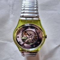 Swatch Gent Flex vintage anni90 cinturino metallo 