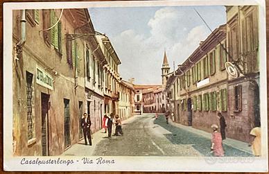 Casalpusterlengo, (Lodi) Via Roma.