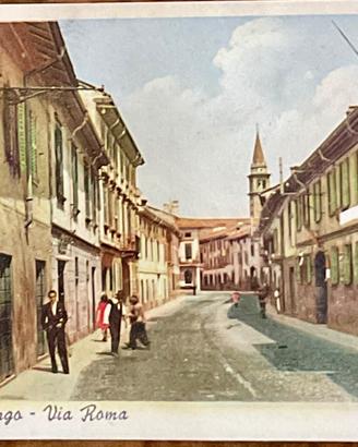 Casalpusterlengo, (Lodi) Via Roma.