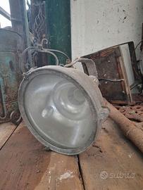 Lampada industriale vintage