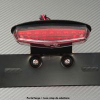 PortaTarga + luce stop da adattare