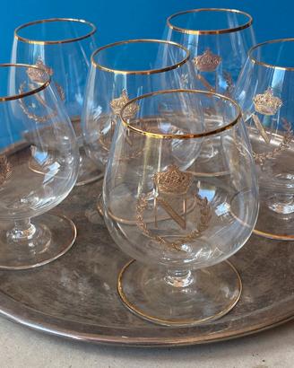 6 bichieri da cognac “NAPOLEON”
