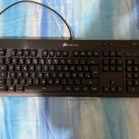 Tastiera a membrana corsair k55 Rgb