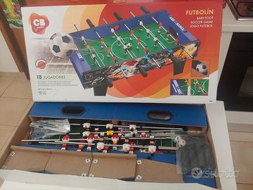 Calcio balilla biliardino bambino