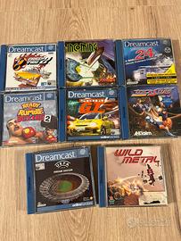 Sega Dreamcast Lotto di 8 giochi