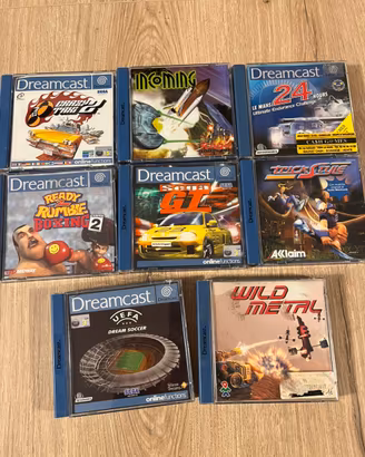 Sega Dreamcast Lotto di 8 giochi