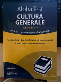 Libro di cultura generale Alpha test