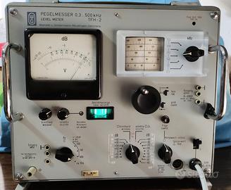 Millivolmetro-Misuratore di Livello 0,3 - 500 Khz