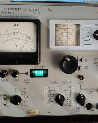 Millivolmetro-Misuratore di Livello 0,3 - 500 Khz