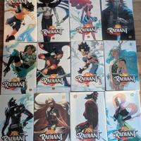 Radiant 1-12 con firma autore - manga