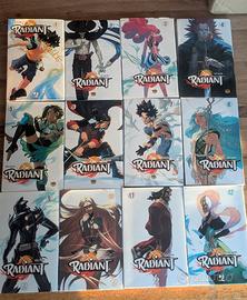 Radiant 1-12 con firma autore - manga