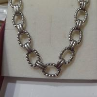collana maglia acciaio 