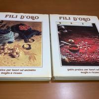 2 libri  uncinetto/maglia