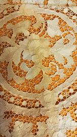 tovaglia rotonda colore nocciola chiaro