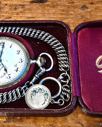 orologio da tasca funzionante OMEGA  Argento 1910