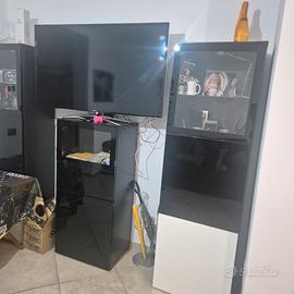 Mobile ikea 3 colonne con vetrina e altri 3 pezzi