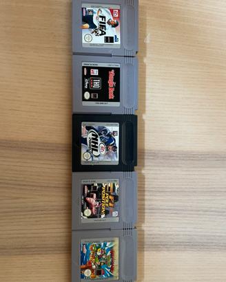 Lotto 5 Giochi Game Boy / Color