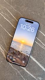 Iphone 16 pro 128 con apple care+ attiva