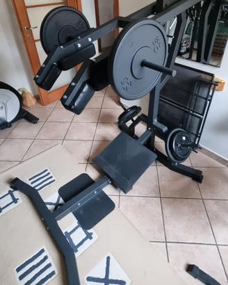 Hack Squat / Calf Raise come nuovo